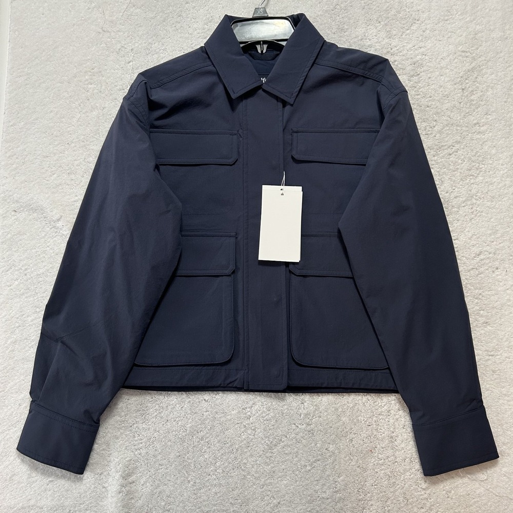 Halfdays Womens Size XS Blue Nan Field Full Zip Long Sleeve Jacket